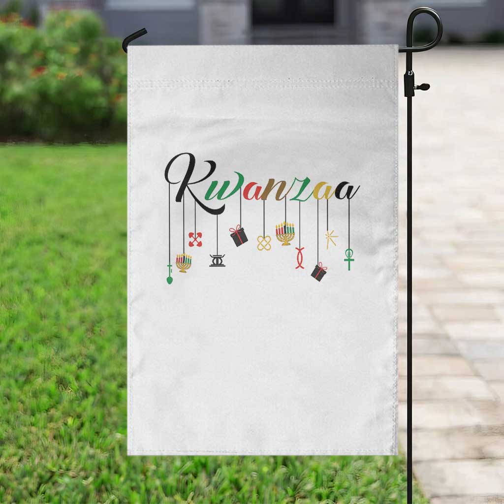 Kwanzaa Garden Flag Lights Of Unity Seven Principles Heritage Gift TS12 Print Your Wear
