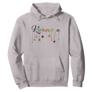 Kwanzaa Hoodie Lights Of Unity Seven Principles Heritage Gift TS12 Ice Gray Print Your Wear