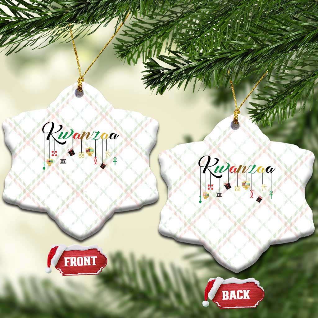 Kwanzaa Ceramic Ornament Lights Of Unity Seven Principles Heritage Gift TS12 Print Your Wear