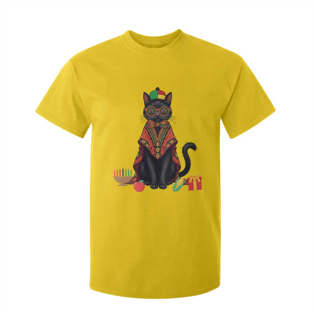 Cute Kwanzaa Cat Dashiki T Shirt For Kid African Heritage Gift TS12 Daisy Print Your Wear