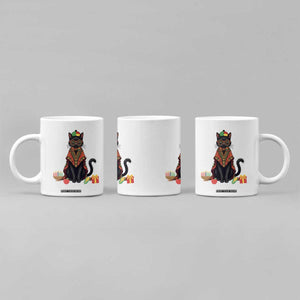 Cute Kwanzaa Cat Dashiki Coffee Mug African Heritage Gift TS12 Print Your Wear