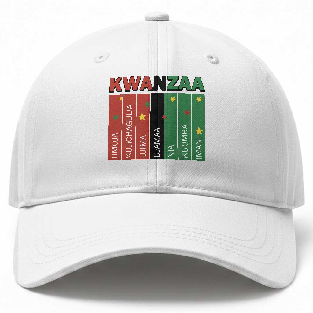 Light Of Kwanzaa Baseball Cap Nguzo Saba African Heritage Gift TS12 Print Your Wear