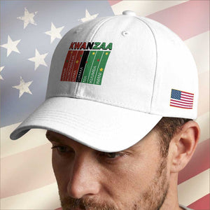 Light Of Kwanzaa Baseball Cap Nguzo Saba African Heritage Gift TS12 Print Your Wear