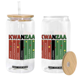 Light Of Kwanzaa Glass Can Nguzo Saba African Heritage Gift TS12 Print Your Wear