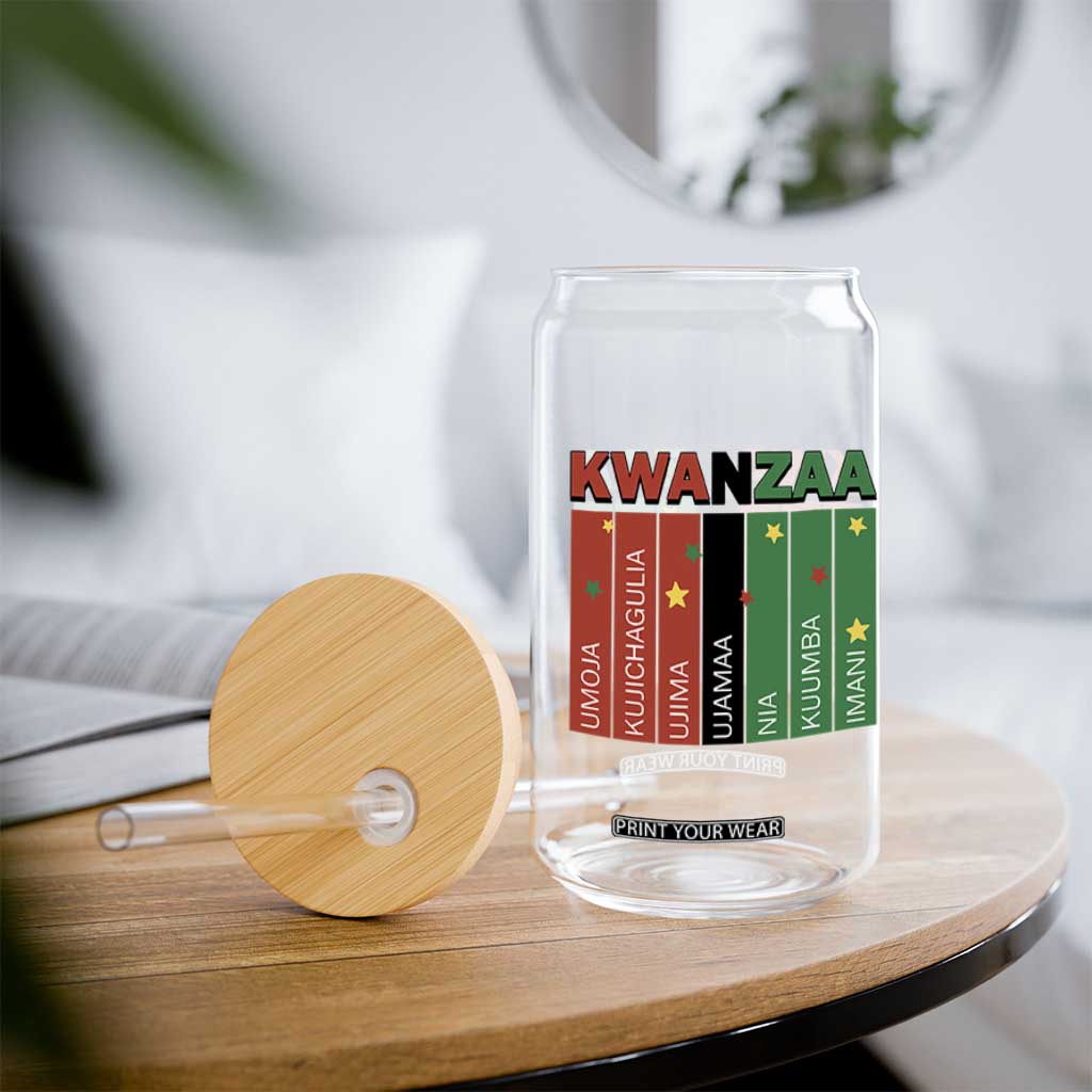 Light Of Kwanzaa Glass Can Nguzo Saba African Heritage Gift TS12 Print Your Wear