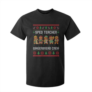 Gingerbread SPED Teacher T Shirt For Kid Christmas Special Education Crew Gift