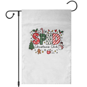 Special Education Teacher Holiday Gift Garden Flag SPED Christmas Club