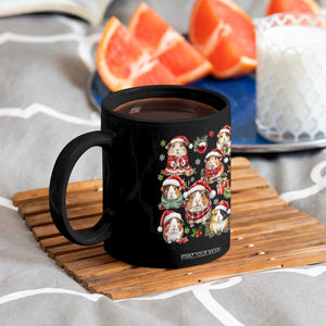 Funny Santa Cavy Squad Coffee Mug Christmas Guinea Pig Gift TS12 Print Your Wear