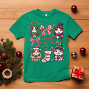 Merry Pigmas T Shirt Funny Guinea Pig Cavy Lover Holiday Gift TS12 Irish Green Print Your Wear