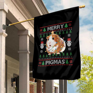 Merry Pigmas Ugly Christmas Garden Flag Guinea Pig Lover TS12 Print Your Wear
