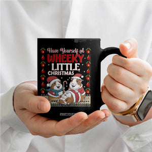 Have Yourself A Wheeky Little Christmas Coffee Mug Funny Guinea Pig Lover TS12 Print Your Wear