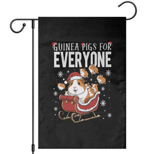 Christmas Guinea Pigs For Everyone Garden Flag Funny Cavy Lover Gift TS12 Black Print Your Wear