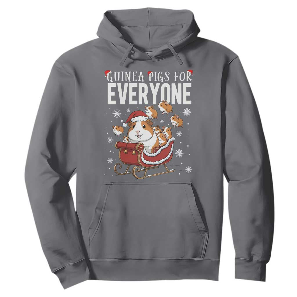 Christmas Guinea Pigs For Everyone Hoodie Funny Cavy Lover Gift TS12 Charcoal Print Your Wear