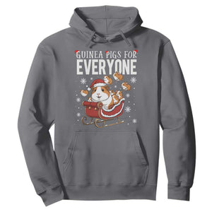 Christmas Guinea Pigs For Everyone Hoodie Funny Cavy Lover Gift TS12 Charcoal Print Your Wear