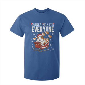 Christmas Guinea Pigs For Everyone T Shirt For Kid Funny Cavy Lover Gift TS12 Royal Blue Print Your Wear