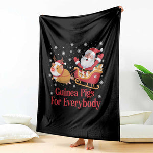 Guinea Pigs For Everybody Throw Blanket Funny Xmas Gift TS12 Print Your Wear
