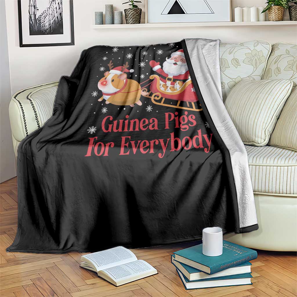 Guinea Pigs For Everybody Throw Blanket Funny Xmas Gift TS12 Print Your Wear