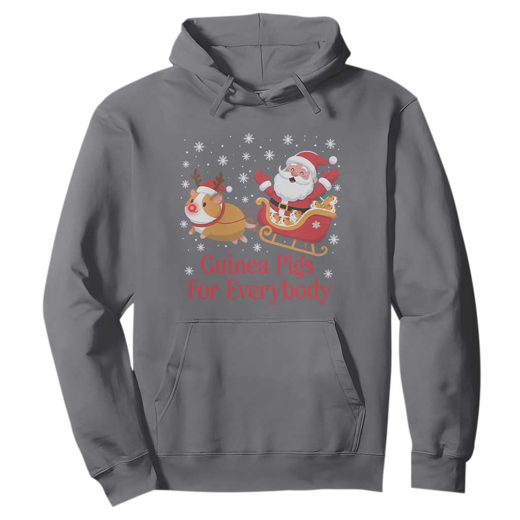 Guinea Pigs For Everybody Hoodie Funny Xmas Gift TS12 Charcoal Print Your Wear
