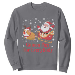 Guinea Pigs For Everybody Sweatshirt Funny Xmas Gift TS12 Charcoal Print Your Wear