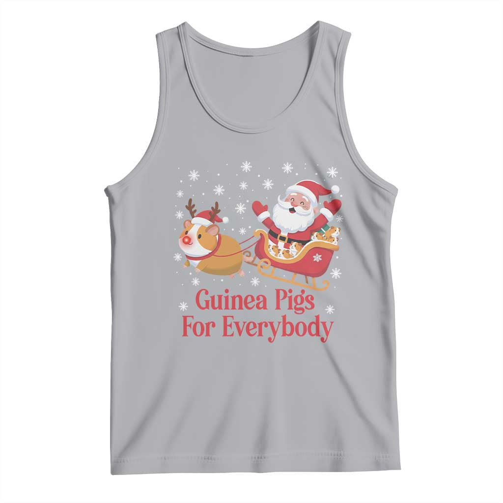 Guinea Pigs For Everybody Tank Top Funny Xmas Gift TS12 Athletic Heather Print Your Wear