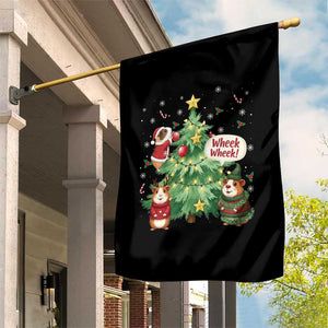 Wheek Wheek Guinea Pig Christmas Outfit Garden Flag Cavy Lover Gift TS12 Print Your Wear