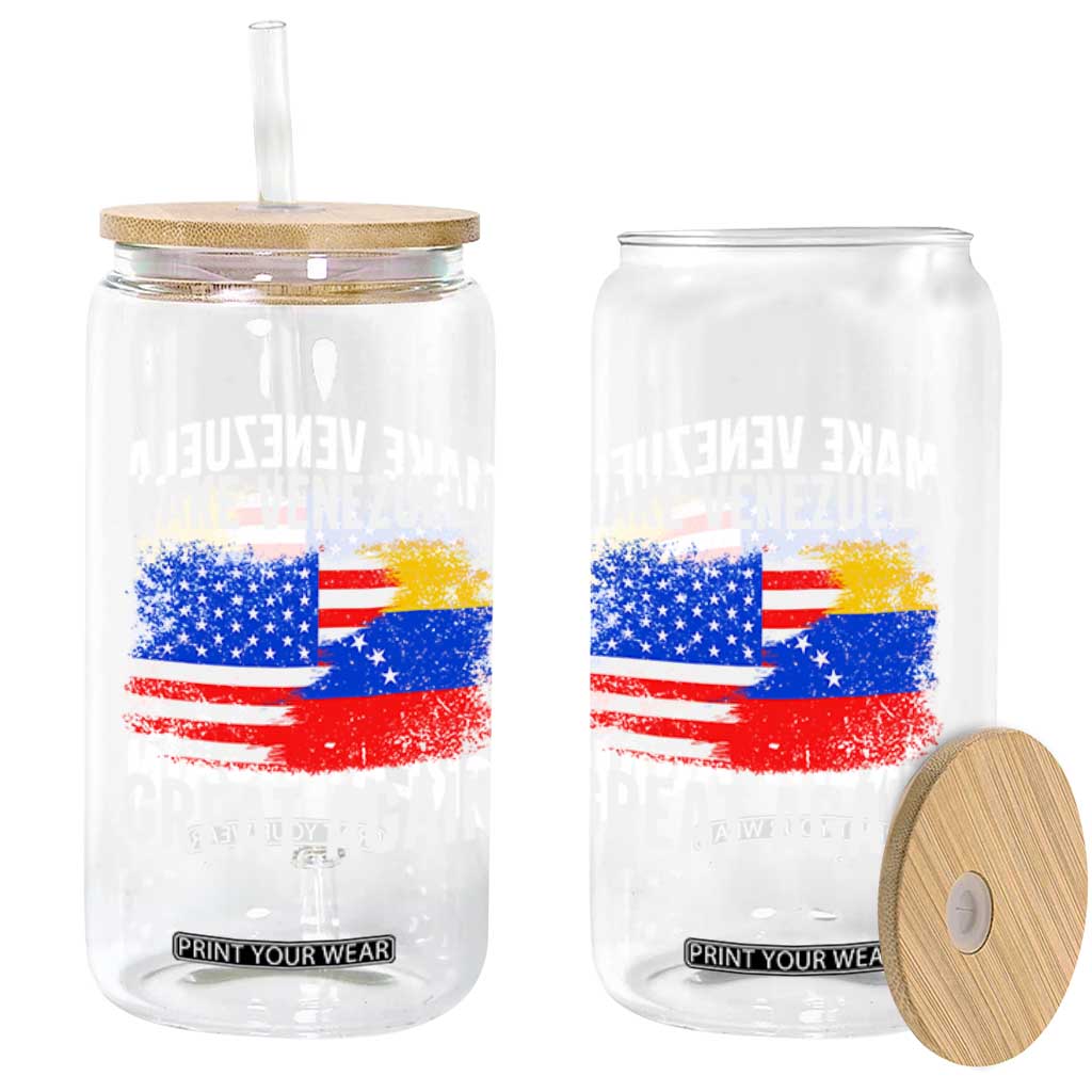Make Venezuela Great Again Glass Can Political Gift TS12 Print Your Wear