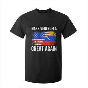 Make Venezuela Great Again T Shirt For Kid Political Gift TS12 Black Print Your Wear