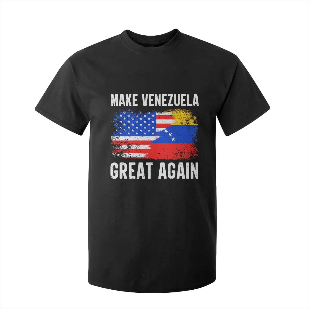Make Venezuela Great Again T Shirt For Kid Political Gift TS12 Black Print Your Wear