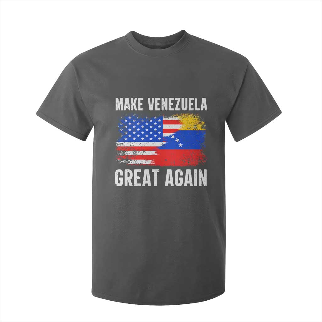 Make Venezuela Great Again T Shirt For Kid Political Gift TS12 Dark Heather Print Your Wear