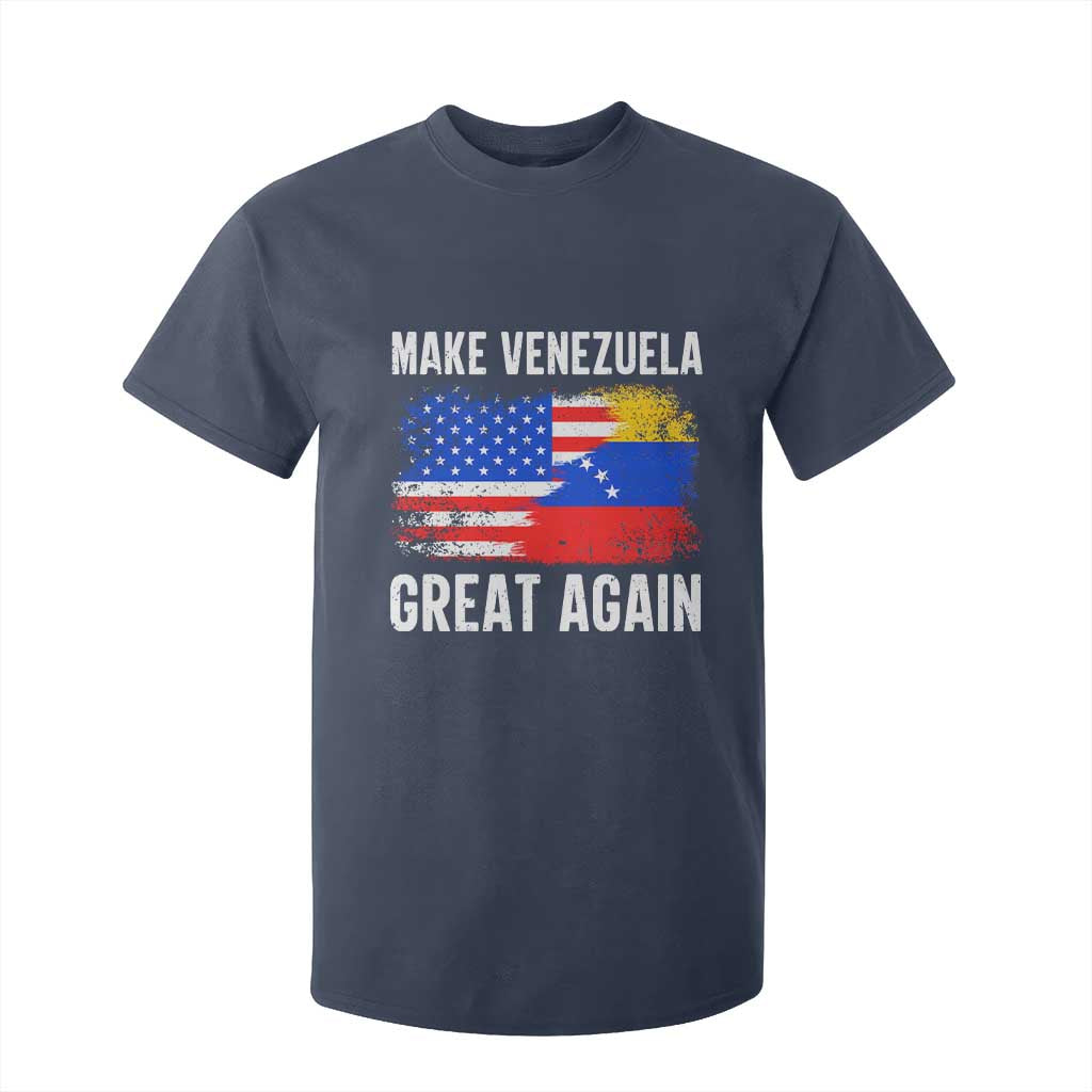 Make Venezuela Great Again T Shirt For Kid Political Gift TS12 Navy Print Your Wear