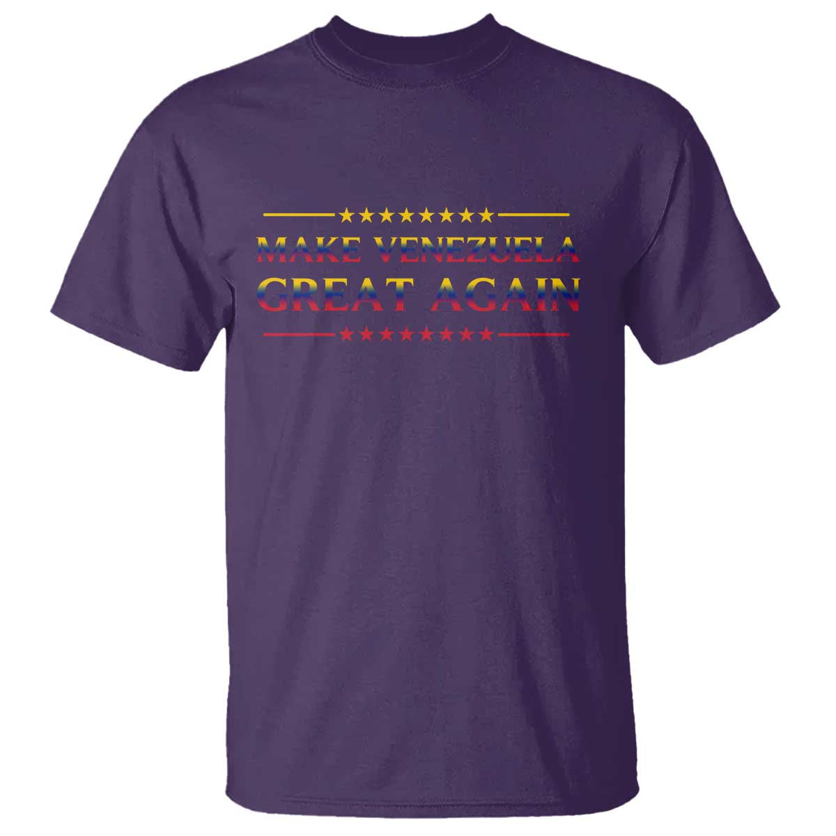 International Venezuela Gifts T Shirt Make Venezuela Great Again TS12 Purple Print Your Wear