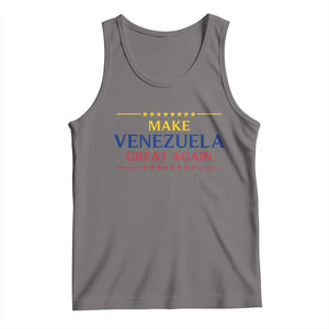 Venezuela Libre Tank Top Make Venezuela Great Again TS12 Deep Heather Print Your Wear