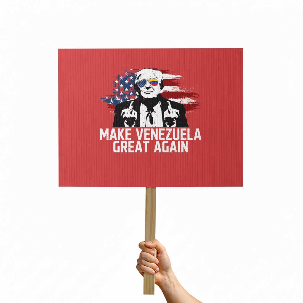 MVGA Make Venezuela Great Again Protest Sign Funny Political Gift TS12 Horizontal 18