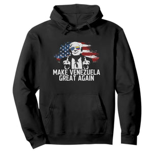 MVGA Make Venezuela Great Again Hoodie Funny Political Gift TS12 Black Print Your Wear