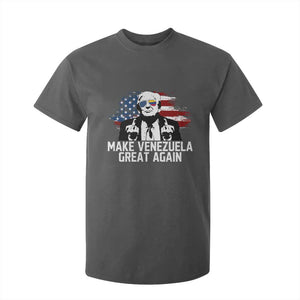 MVGA Make Venezuela Great Again T Shirt For Kid Funny Political Gift TS12 Dark Heather Print Your Wear