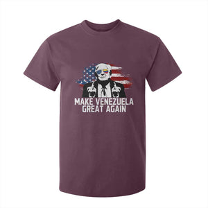 MVGA Make Venezuela Great Again T Shirt For Kid Funny Political Gift TS12 Maroon Print Your Wear