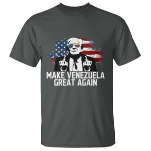 MVGA Make Venezuela Great Again T Shirt Funny Political Gift TS12 Dark Heather Print Your Wear