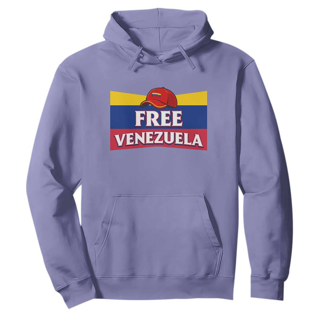 Free Venezuela Flag Patriotic Hoodie Venezuela Pride TS12 Violet Print Your Wear