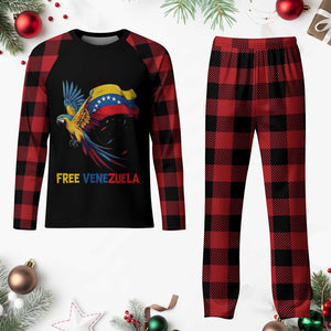 American Venezuela Support Freedom Plaid Pajama Set Venezuelan Free TS12 Buffalo Plaid Print Your Wear