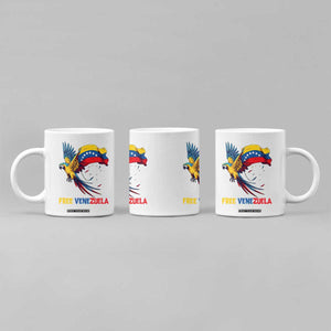 American Venezuela Support Freedom Coffee Mug Venezuelan Free TS12 Print Your Wear
