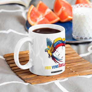 American Venezuela Support Freedom Coffee Mug Venezuelan Free TS12 Print Your Wear