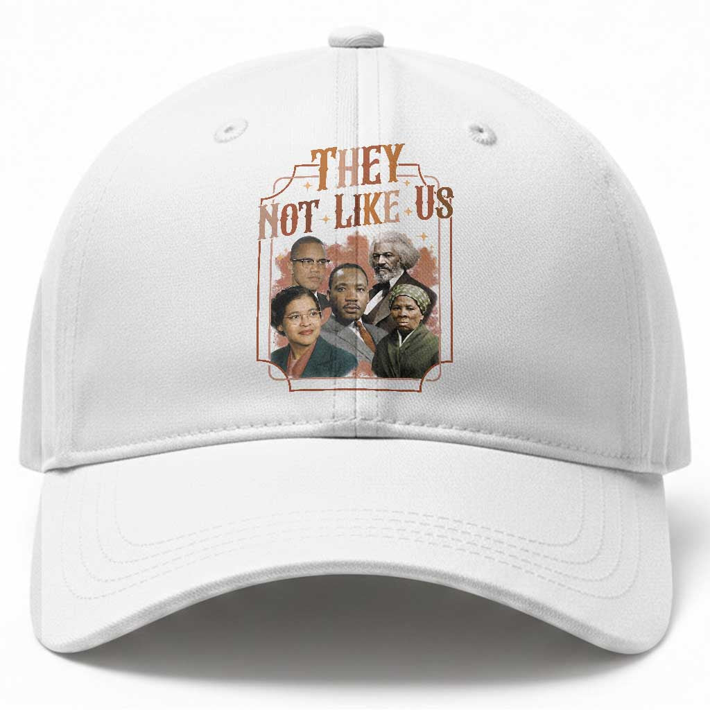 They Not Like Us Baseball Cap African American History Leaders TS12 Print Your Wear