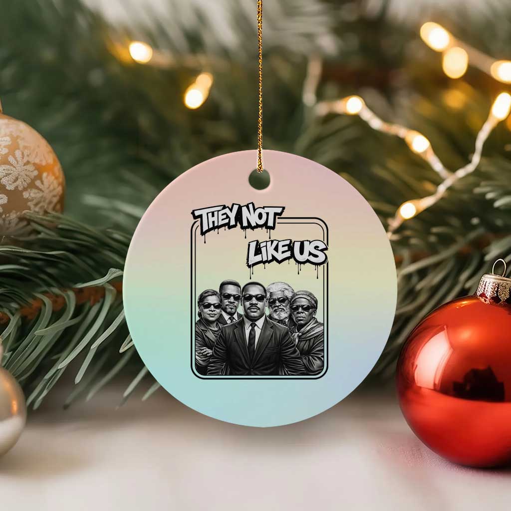 Vintage African American Heroes Ceramic Ornament They Not Like Us TS12 1pc Pastel Print Your Wear