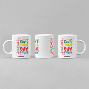 One Month Cannot Hold Our History Coffee Mug Black History Gift TS12 Print Your Wear