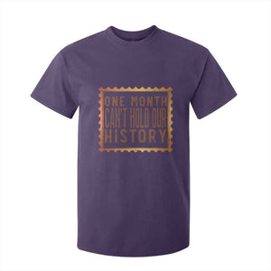 One Month Cannot Hold Our History T Shirt For Kid African American Gift TS12 Purple Print Your Wear