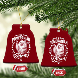 Vintage Pom Dog Mom Ceramic Ornament Pomeranian Lover Gift TS12 Print Your Wear