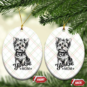 Yorkshire Terrier Mom Ceramic Ornament Cute Yorkie Mama Puppy Gift TS12 Print Your Wear