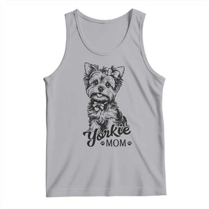 Yorkshire Terrier Mom Tank Top Cute Yorkie Mama Puppy Gift TS12 Athletic Heather Print Your Wear