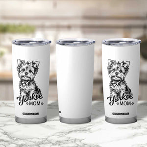 Yorkshire Terrier Mom Tumbler Cup Cute Yorkie Mama Puppy Gift TS12 Print Your Wear