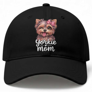 Yorkshire Terrier Dog Mom Baseball Cap Cute Yorkie Puppy Gift TS12 Print Your Wear